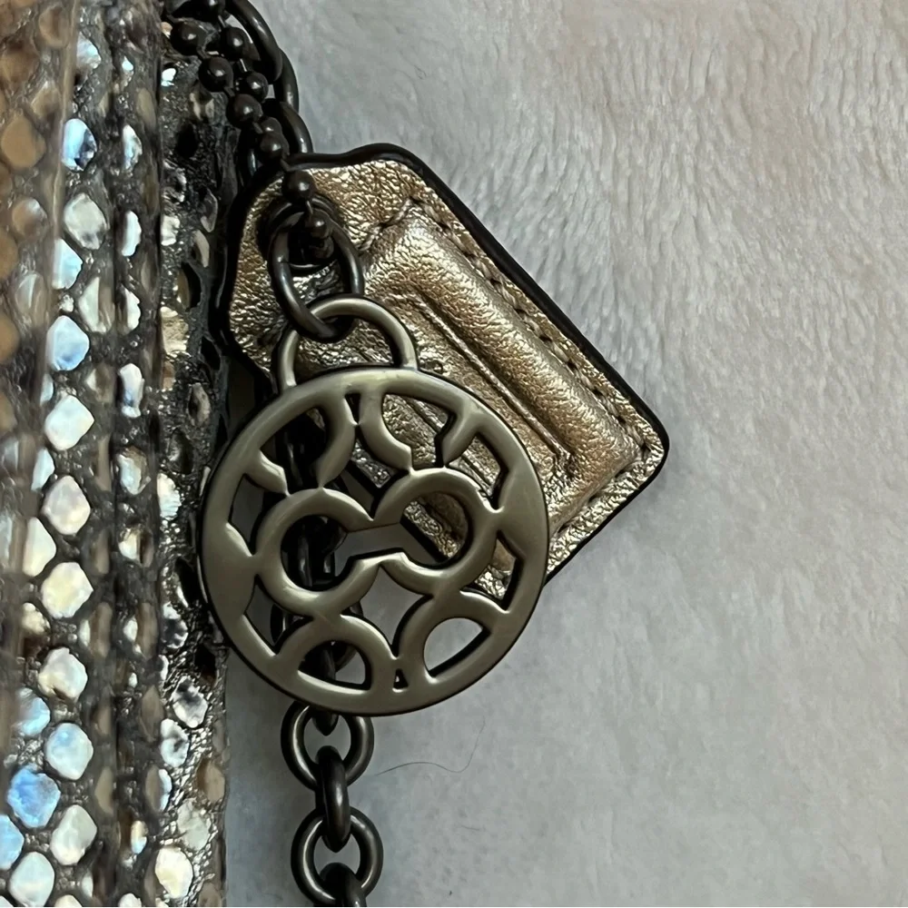 Coach beautiful metallic